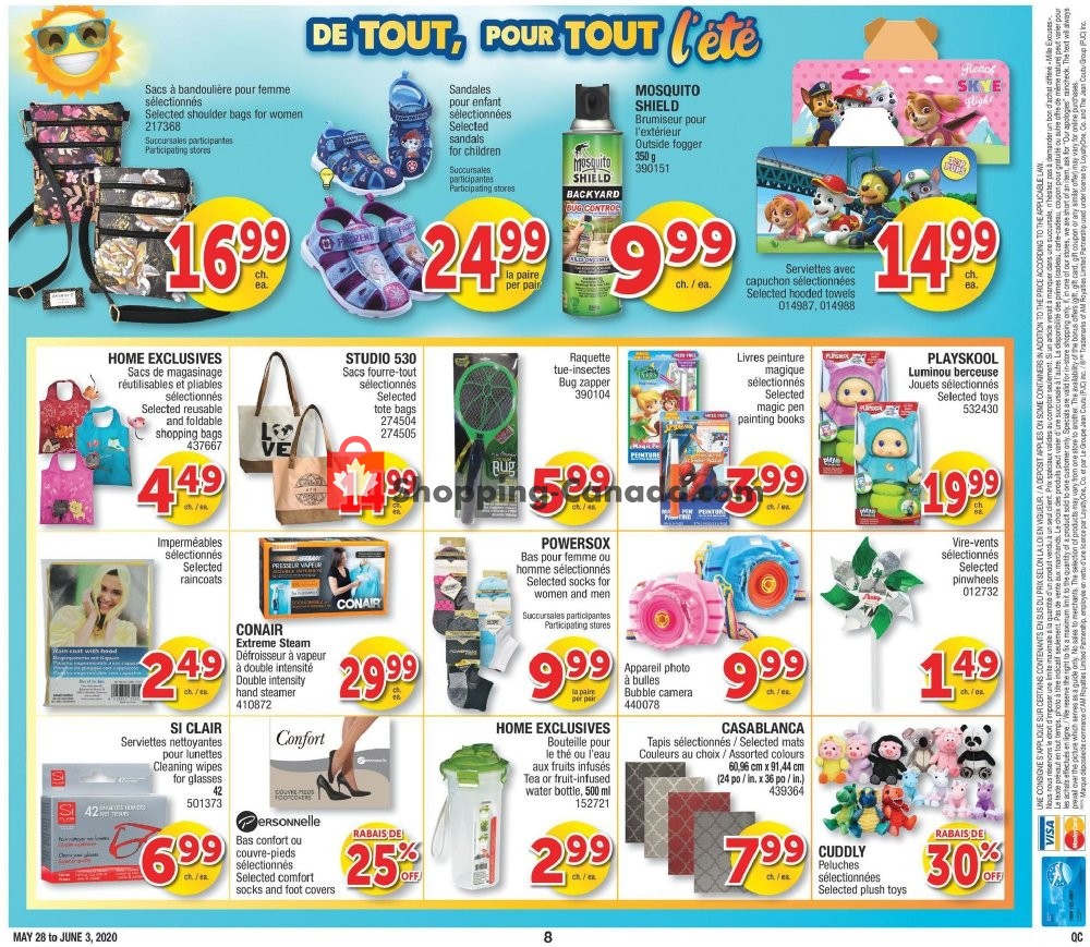 Jean Coutu Pharmacy flyer from Thursday May 28, 2020 to Wednesday June 3, 2020 - page 8