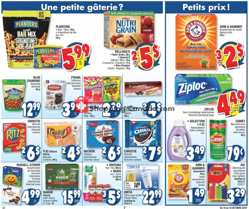 Jean Coutu Pharmacy flyer from Thursday October 10, 2019 to Wednesday October 16, 2019 - page 7