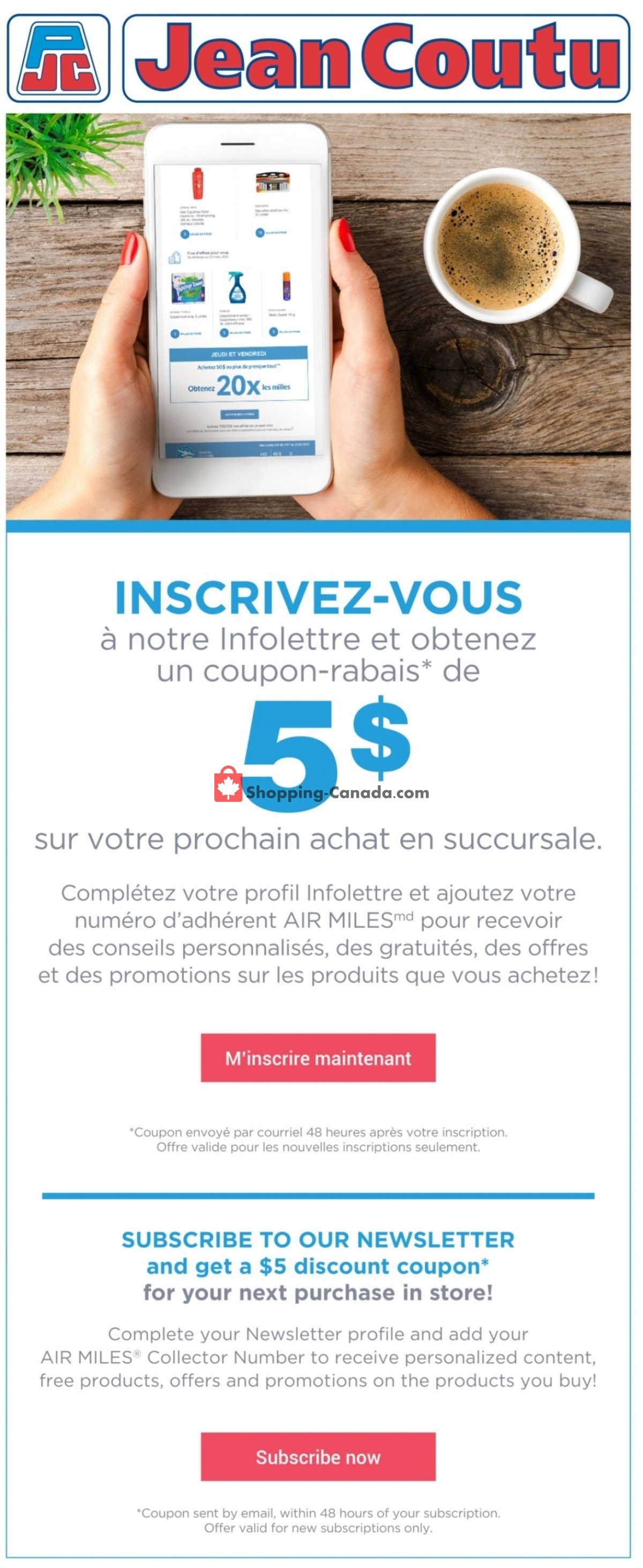 Jean Coutu Pharmacy flyer from Thursday October 7, 2021 to Wednesday October 13, 2021 - page 5