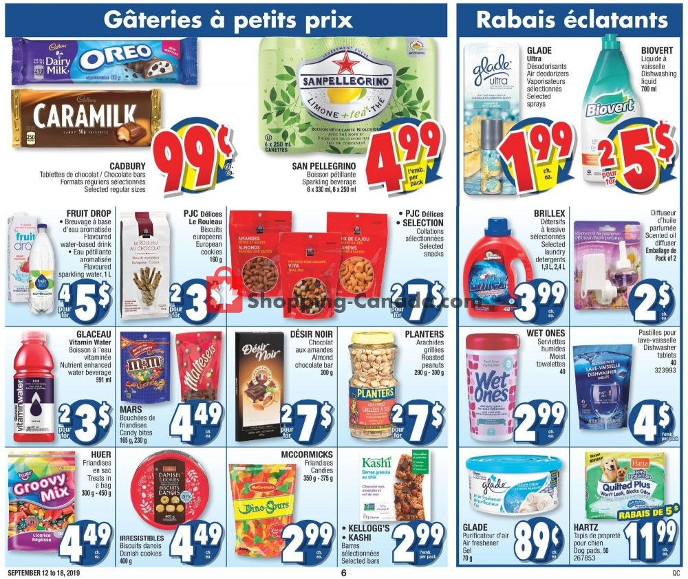 Jean Coutu Pharmacy flyer from Thursday September 12, 2019 to Wednesday September 18, 2019 - page 6