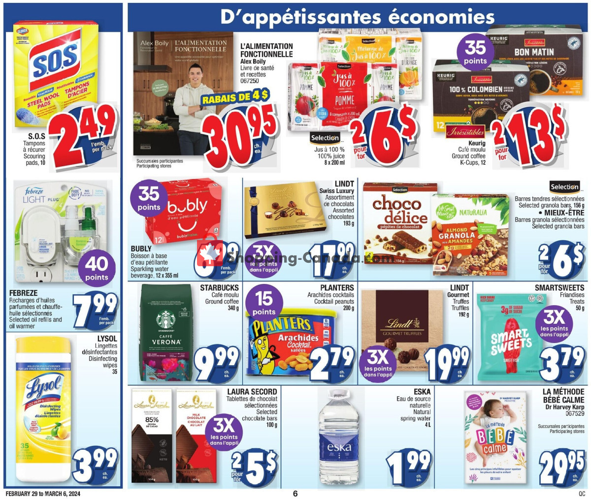 Jean Coutu Pharmacy flyer from Thursday February 29, 2024 to Wednesday March 6, 2024 - page 6