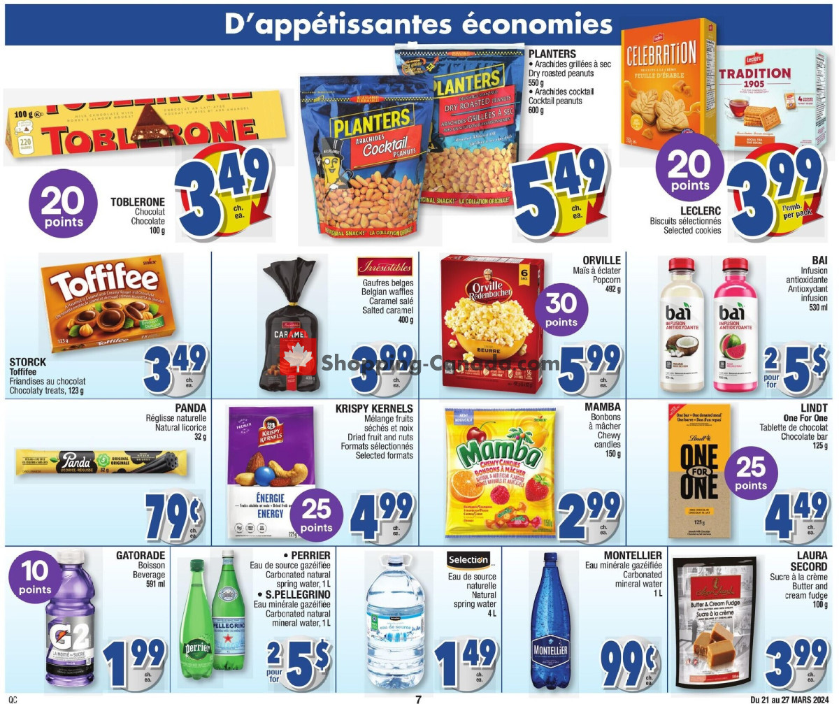 Jean Coutu Pharmacy flyer from Thursday March 21, 2024 to Wednesday March 27, 2024 - page 7