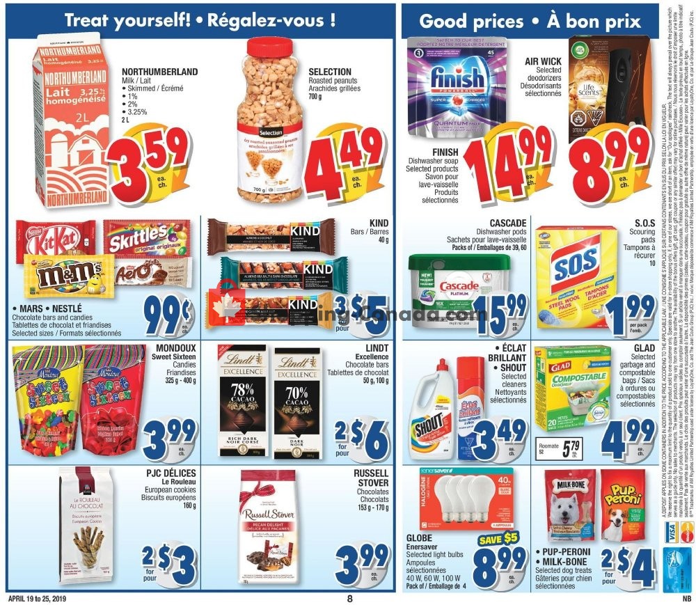 Jean Coutu Pharmacy flyer from Friday April 19, 2019 to Thursday April 25, 2019 - page 8