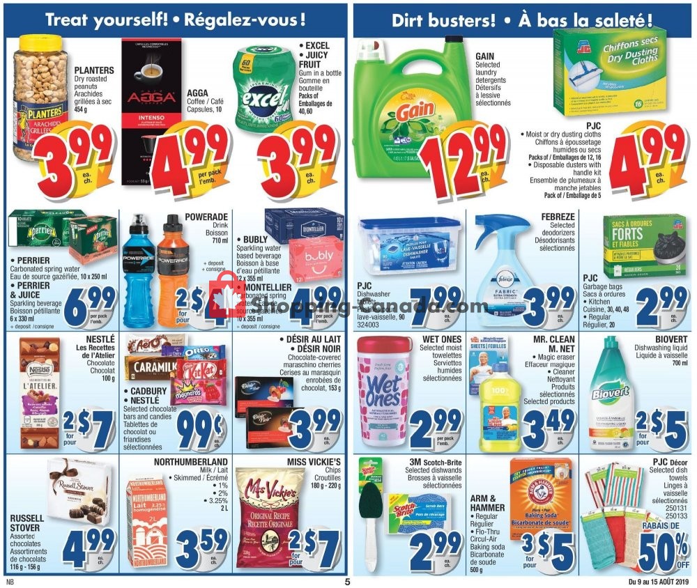 Jean Coutu Pharmacy flyer from Friday August 9, 2019 to Thursday August 15, 2019 - page 5