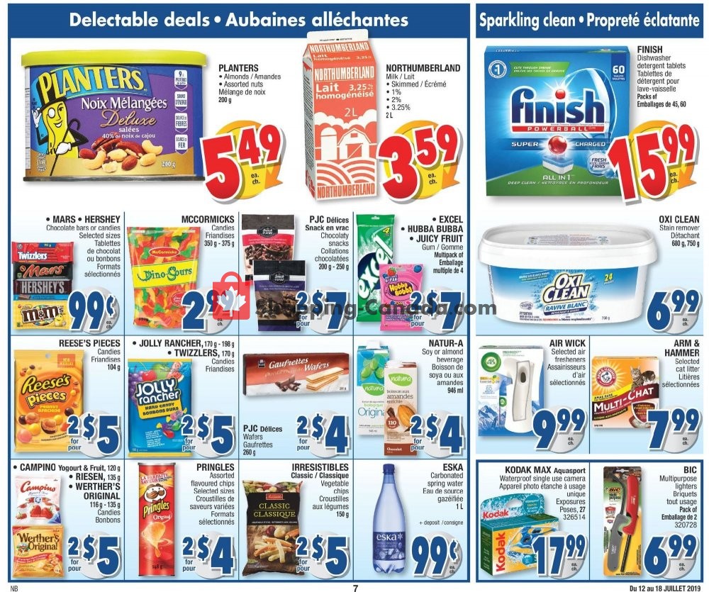 Jean Coutu Pharmacy flyer from Friday July 12, 2019 to Thursday July 18, 2019 - page 7