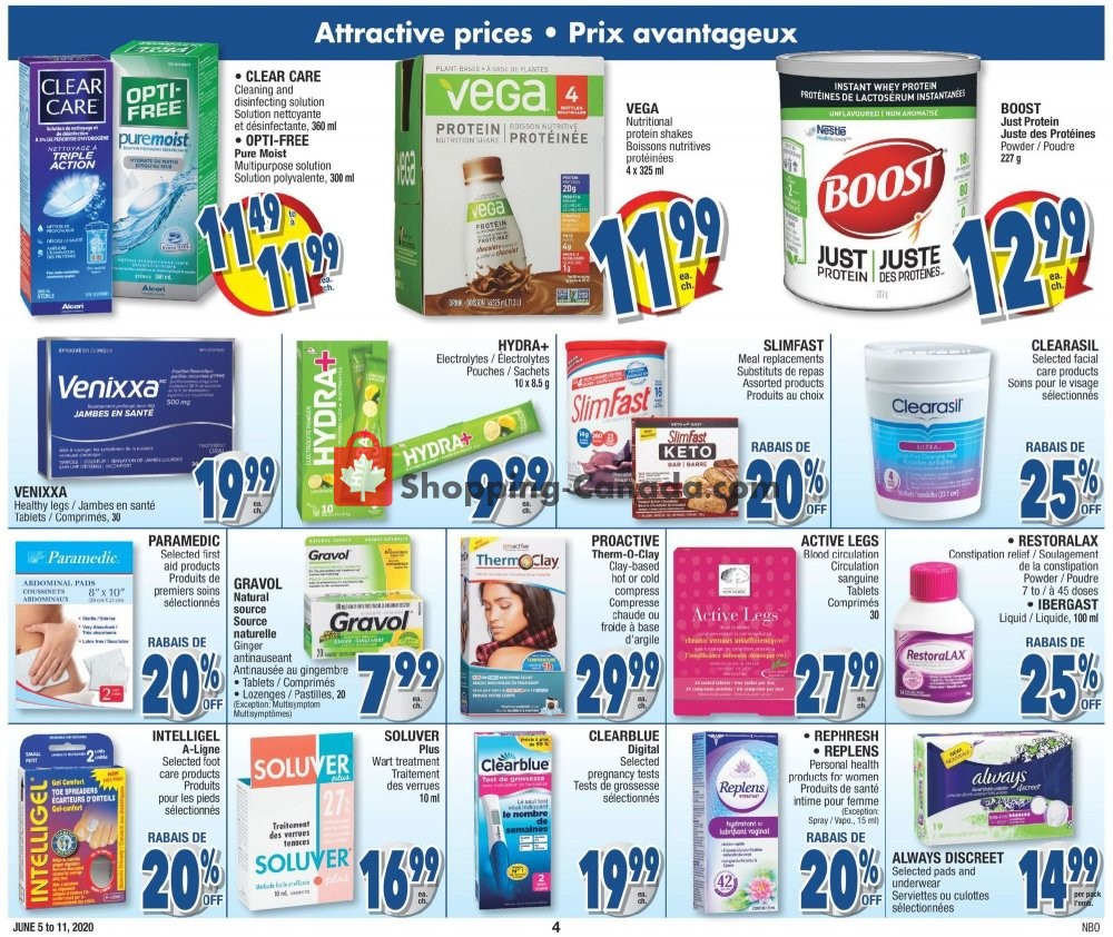 Jean Coutu Pharmacy flyer from Friday June 5, 2020 to Thursday June 11, 2020 - page 4
