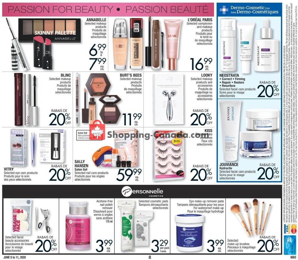 Jean Coutu Pharmacy flyer from Friday June 5, 2020 to Thursday June 11, 2020 - page 8