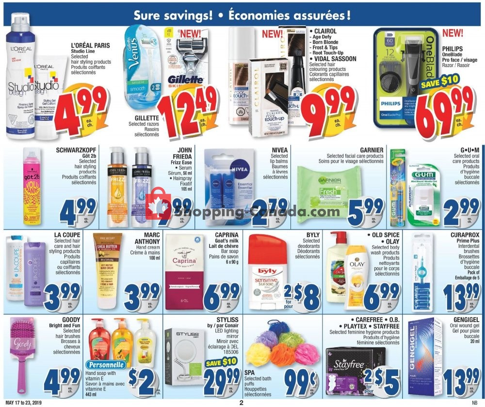 Jean Coutu Pharmacy flyer from Friday May 17, 2019 to Thursday May 23, 2019 - page 2