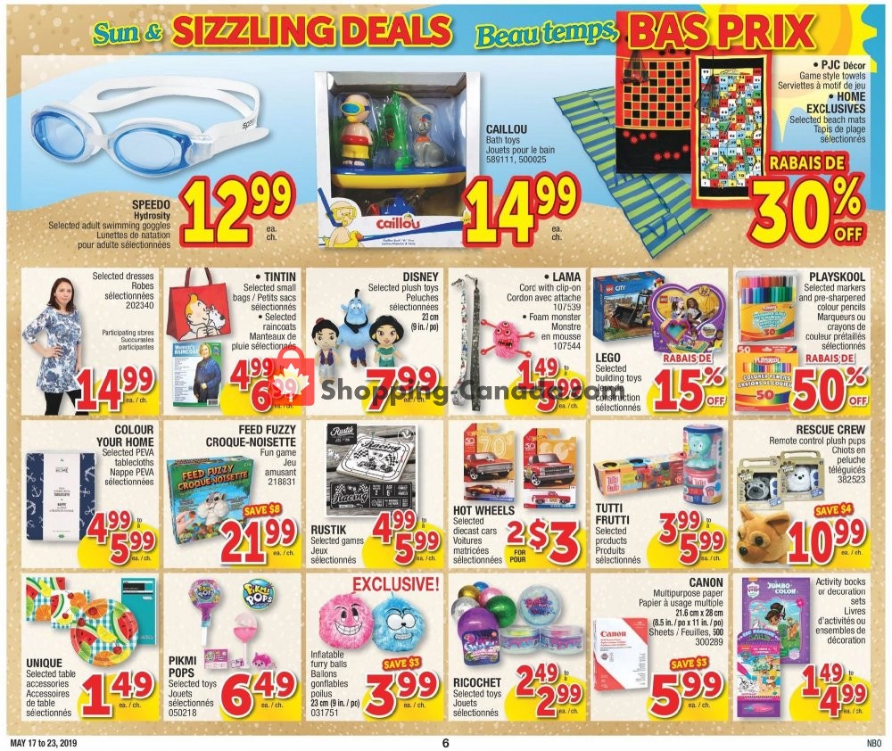 Jean Coutu Pharmacy flyer from Friday May 17, 2019 to Thursday May 23, 2019 - page 6