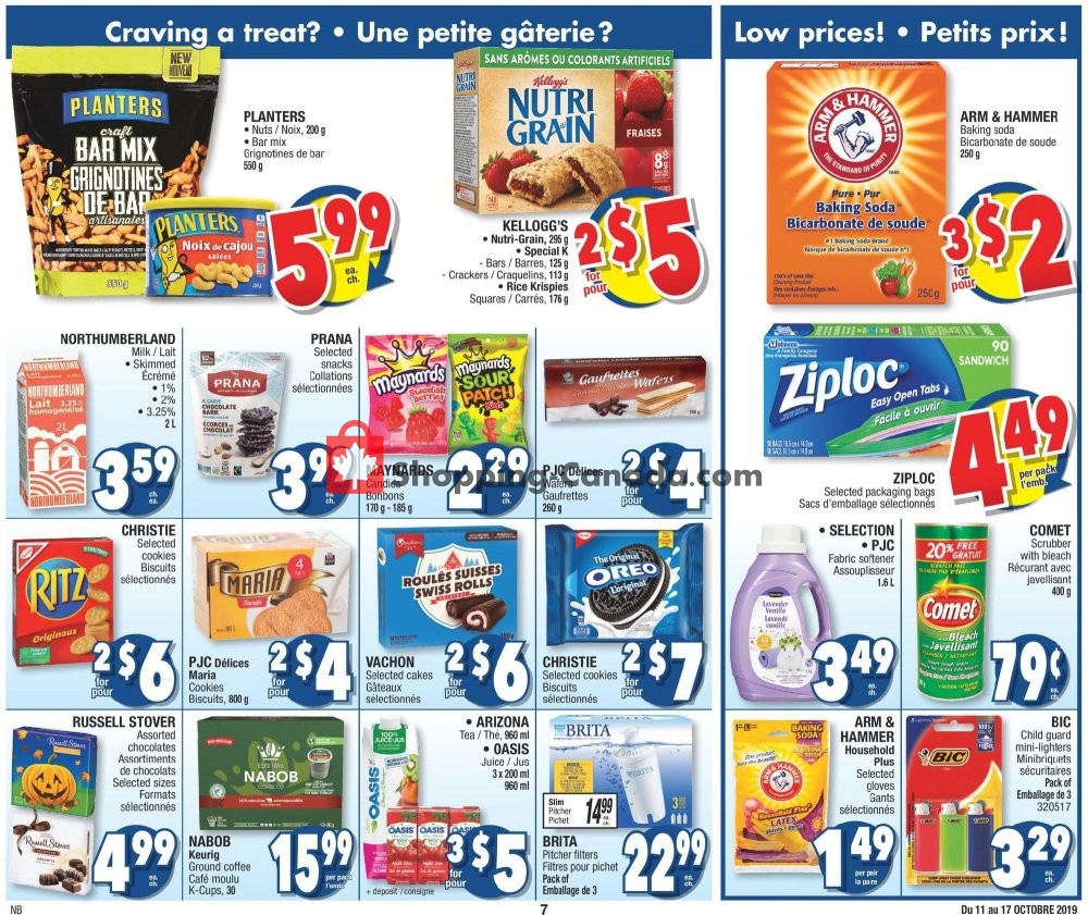 Jean Coutu Pharmacy flyer from Friday October 11, 2019 to Thursday October 17, 2019 - page 7