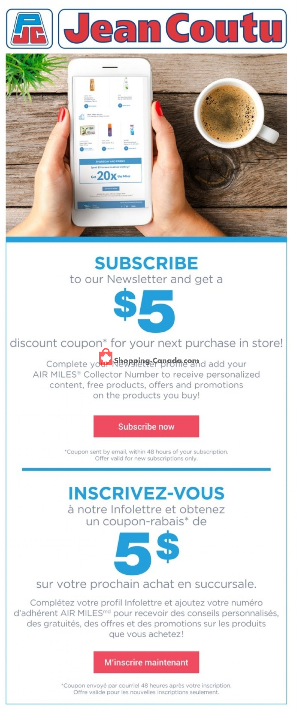 Jean Coutu Pharmacy flyer from Friday October 15, 2021 to Thursday October 21, 2021 - page 5