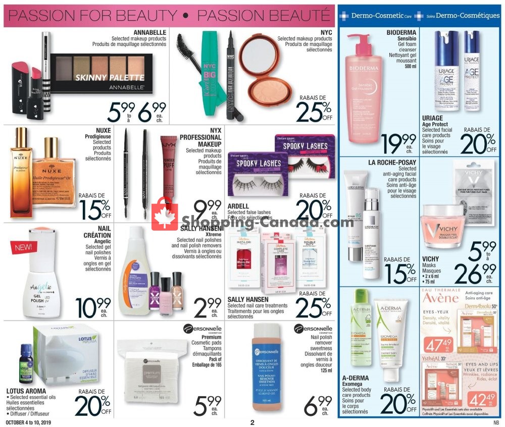 Jean Coutu Pharmacy flyer from Friday October 4, 2019 to Thursday October 10, 2019 - page 2