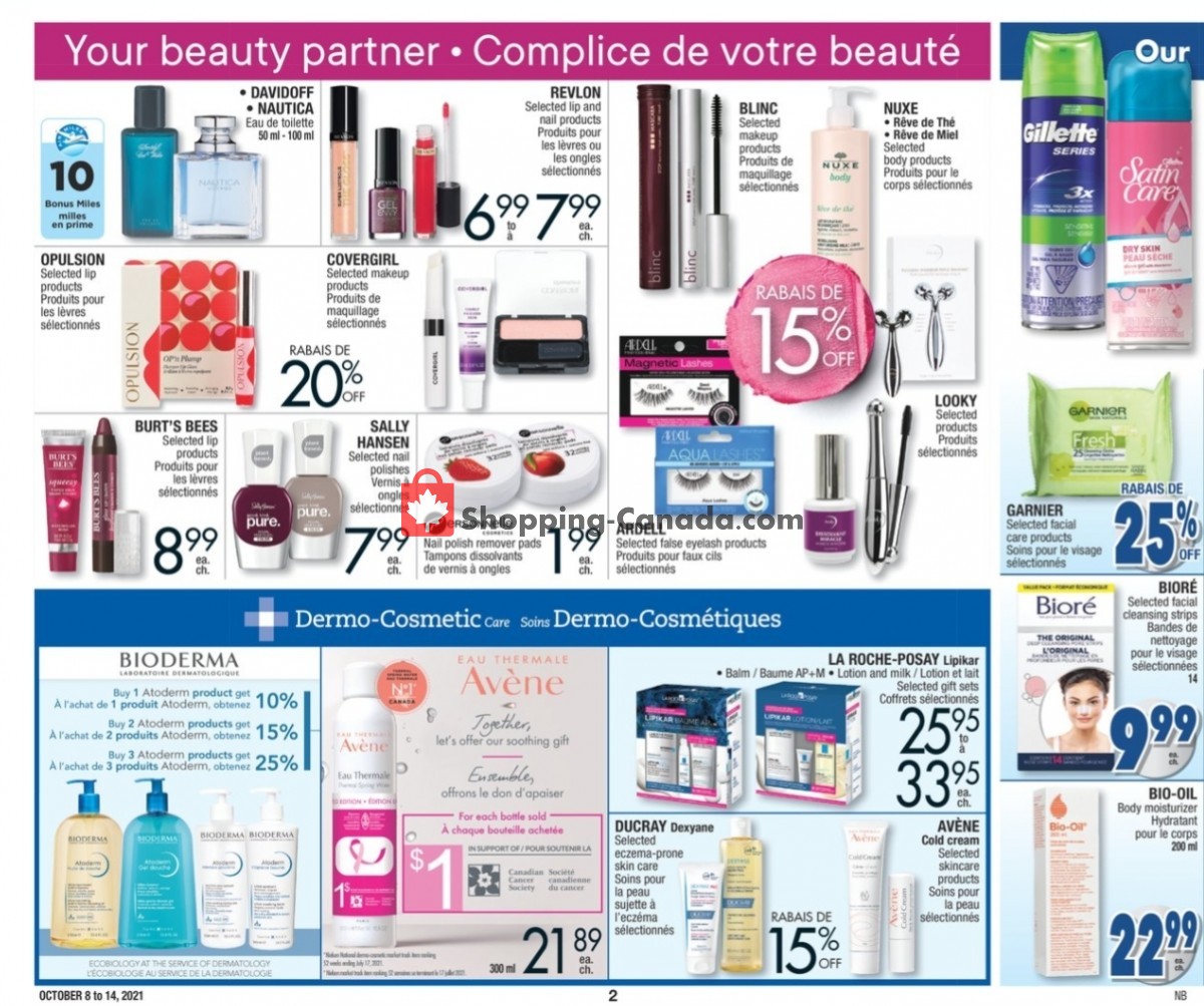 Jean Coutu Pharmacy flyer from Friday October 8, 2021 to Thursday October 14, 2021 - page 3