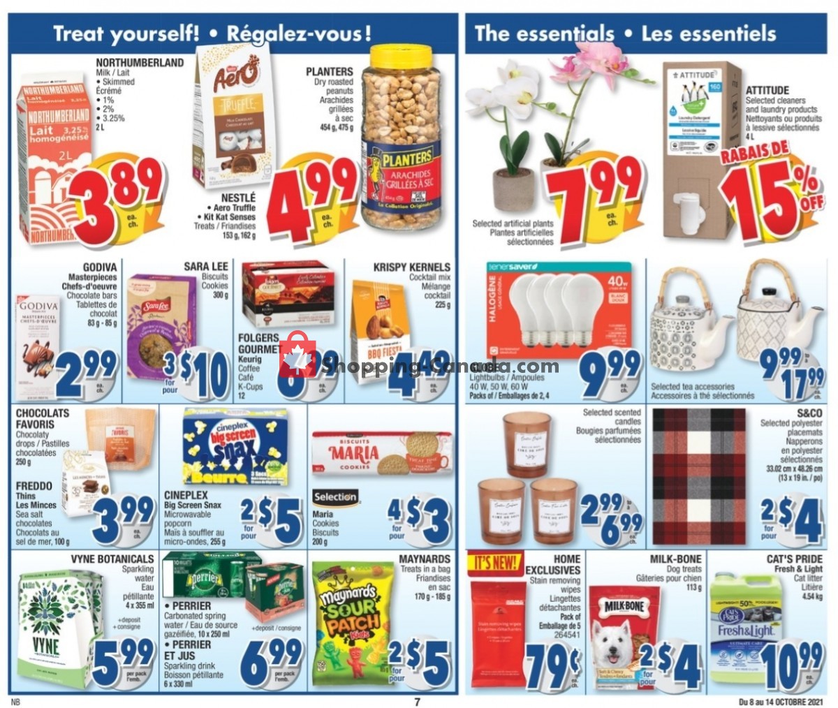 Jean Coutu Pharmacy flyer from Friday October 8, 2021 to Thursday October 14, 2021 - page 8