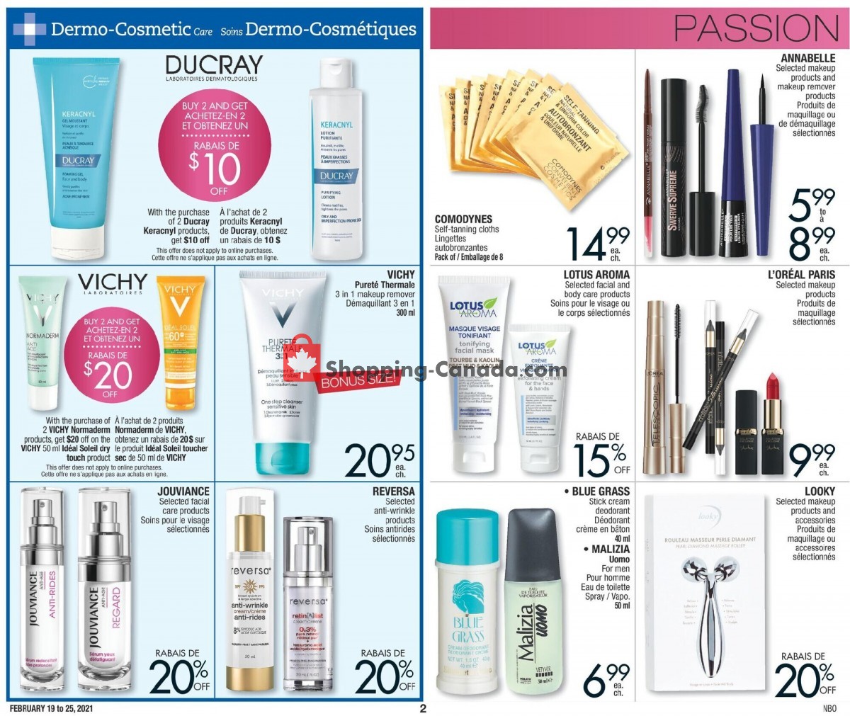 Jean Coutu Pharmacy flyer from Friday February 19, 2021 to Thursday February 25, 2021 - page 2