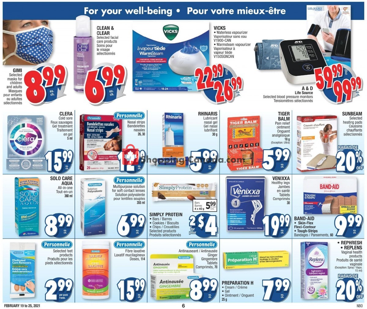 Jean Coutu Pharmacy flyer from Friday February 19, 2021 to Thursday February 25, 2021 - page 6