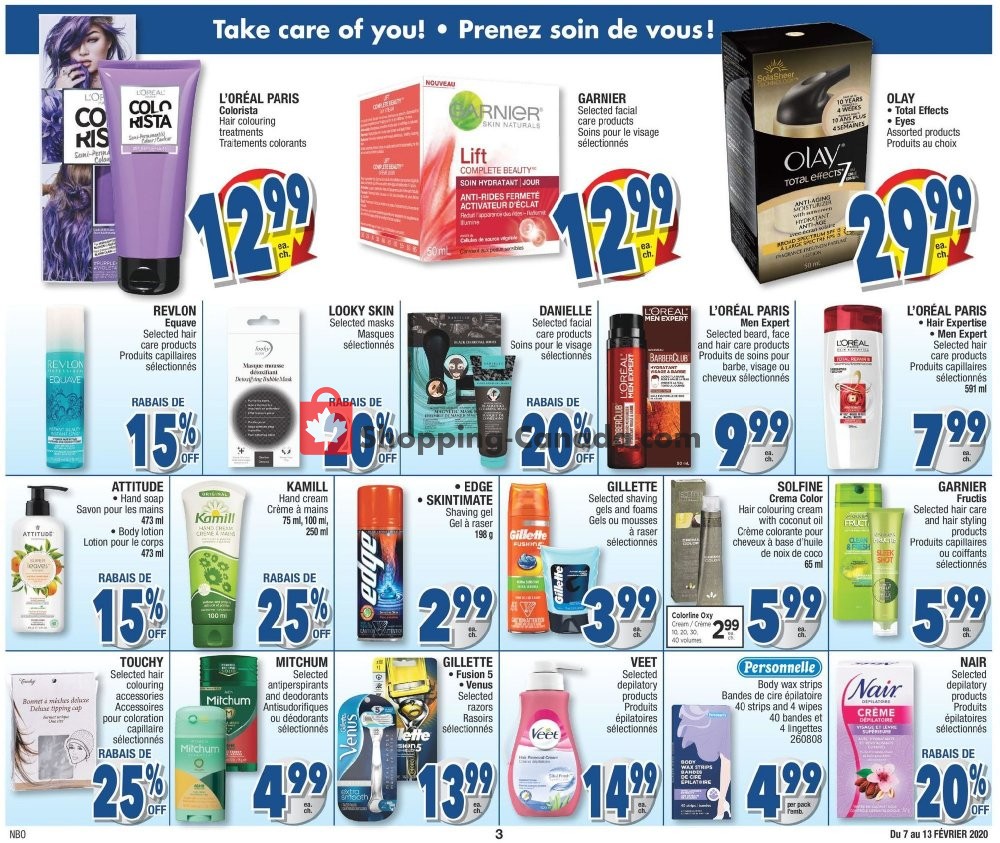 Jean Coutu Pharmacy flyer from Friday February 7, 2020 to Thursday February 13, 2020 - page 3