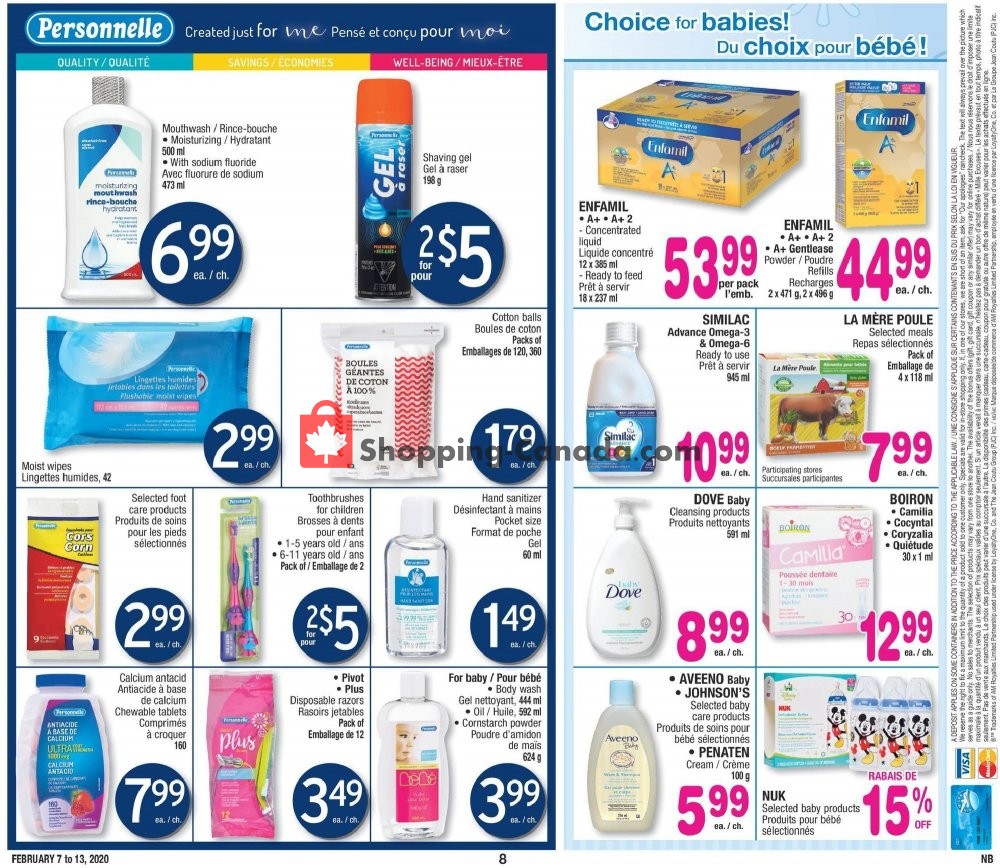 Jean Coutu Pharmacy flyer from Friday February 7, 2020 to Thursday February 13, 2020 - page 8
