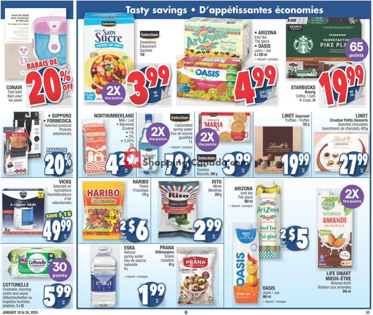 Jean Coutu Pharmacy flyer from Thursday January 18, 2024 to Wednesday January 24, 2024 - page 6