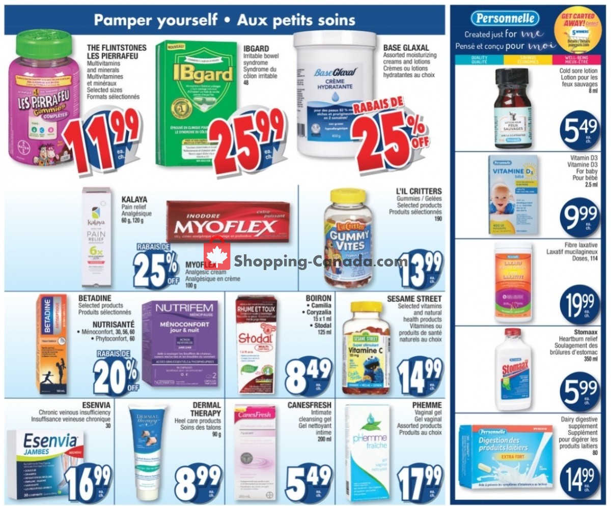 Jean Coutu Pharmacy flyer from Friday January 20, 2023 to Thursday January 26, 2023 - page 4