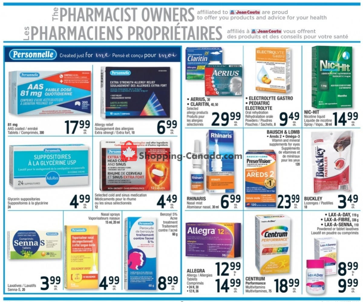 Jean Coutu Pharmacy flyer from Friday January 20, 2023 to Thursday January 26, 2023 - page 5