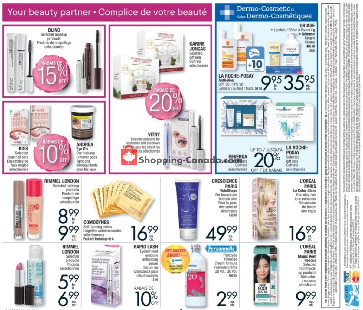 Jean Coutu Pharmacy flyer from Friday January 20, 2023 to Thursday January 26, 2023 - page 8