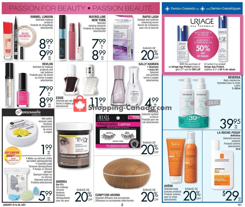 Jean Coutu Pharmacy flyer from Friday January 22, 2021 to Thursday January 28, 2021 - page 2
