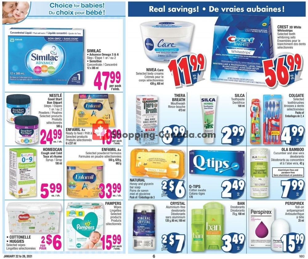 Jean Coutu Pharmacy flyer from Friday January 22, 2021 to Thursday January 28, 2021 - page 6