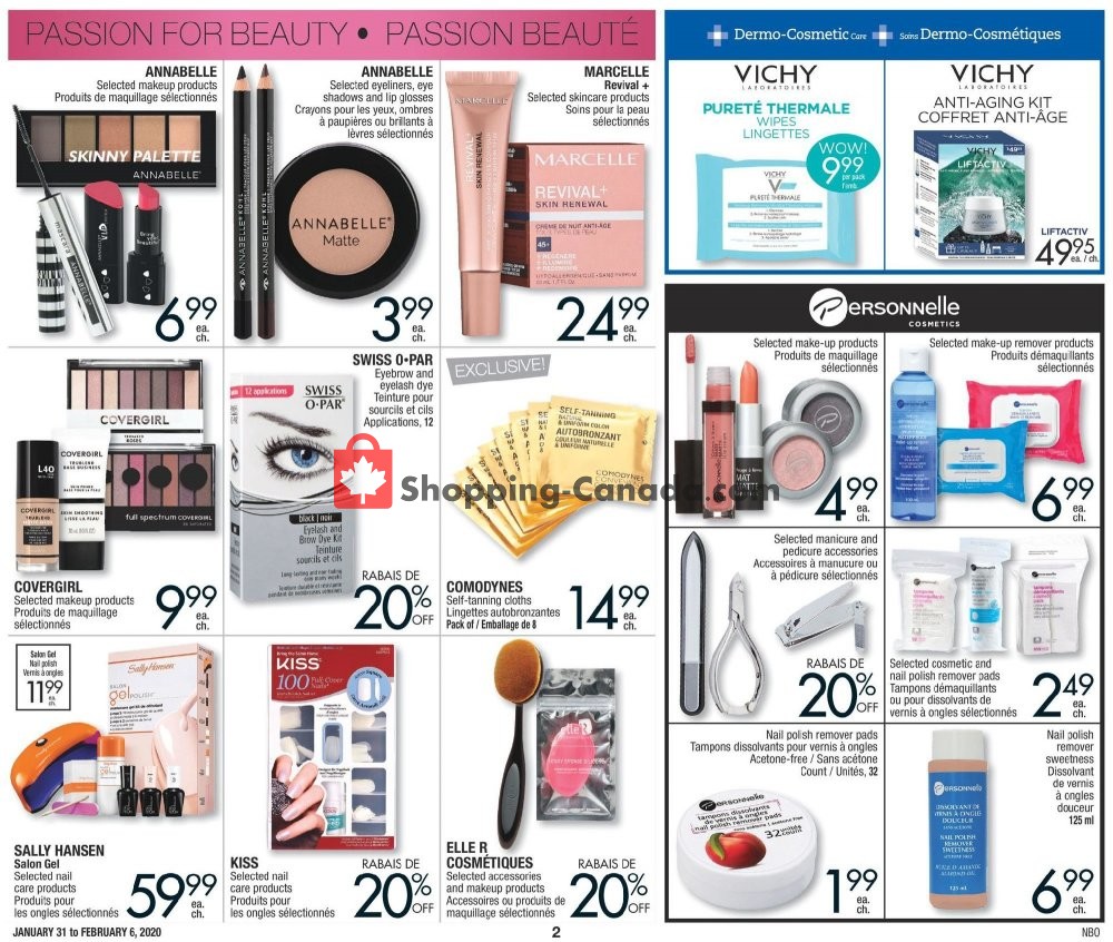 Jean Coutu Pharmacy flyer from Friday January 31, 2020 to Thursday February 6, 2020 - page 2