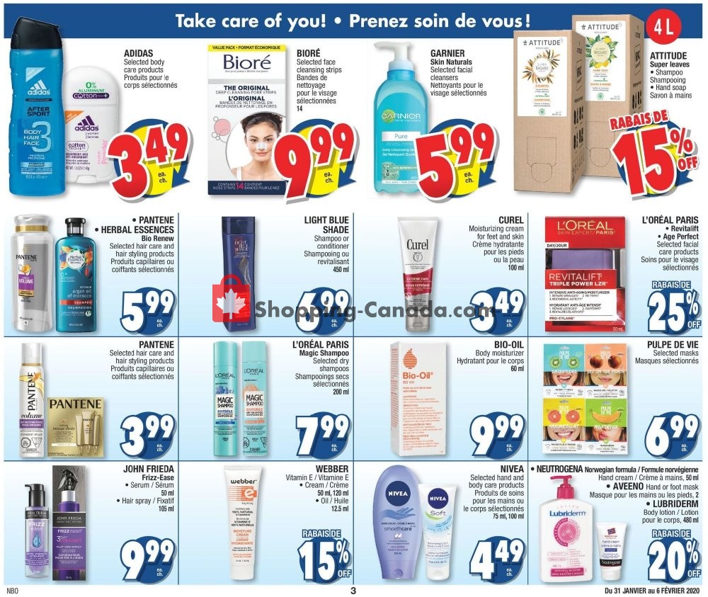 Jean Coutu Pharmacy flyer from Friday January 31, 2020 to Thursday February 6, 2020 - page 3