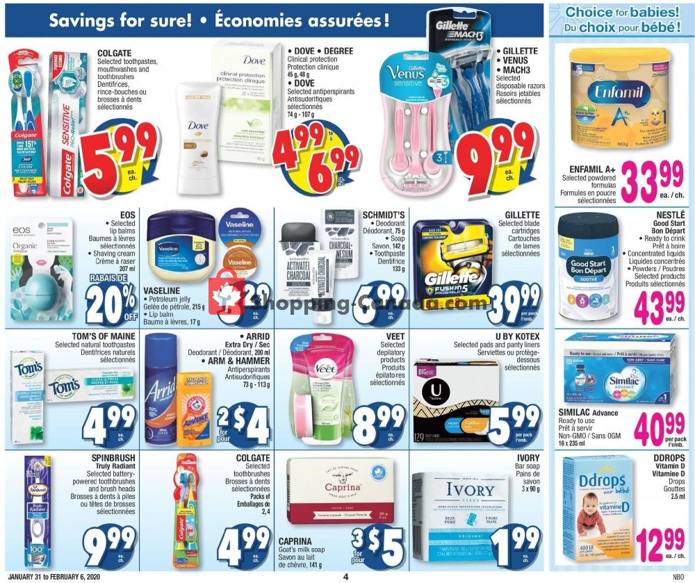 Jean Coutu Pharmacy flyer from Friday January 31, 2020 to Thursday February 6, 2020 - page 4