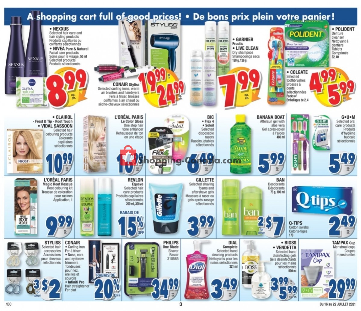 Jean Coutu Pharmacy flyer from Friday July 16, 2021 to Thursday July 22, 2021 - page 3