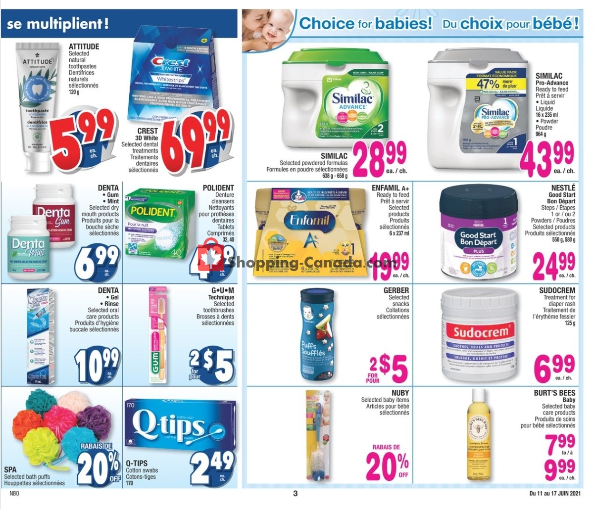 Jean Coutu Pharmacy flyer from Friday June 11, 2021 to Thursday June 17, 2021 - page 3