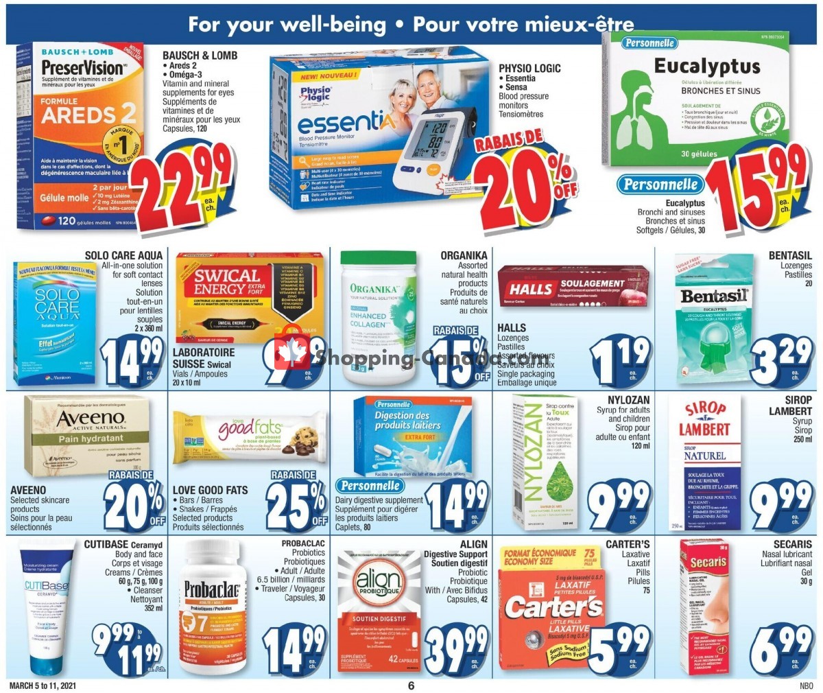 Jean Coutu Pharmacy flyer from Friday March 5, 2021 to Thursday March 11, 2021 - page 6