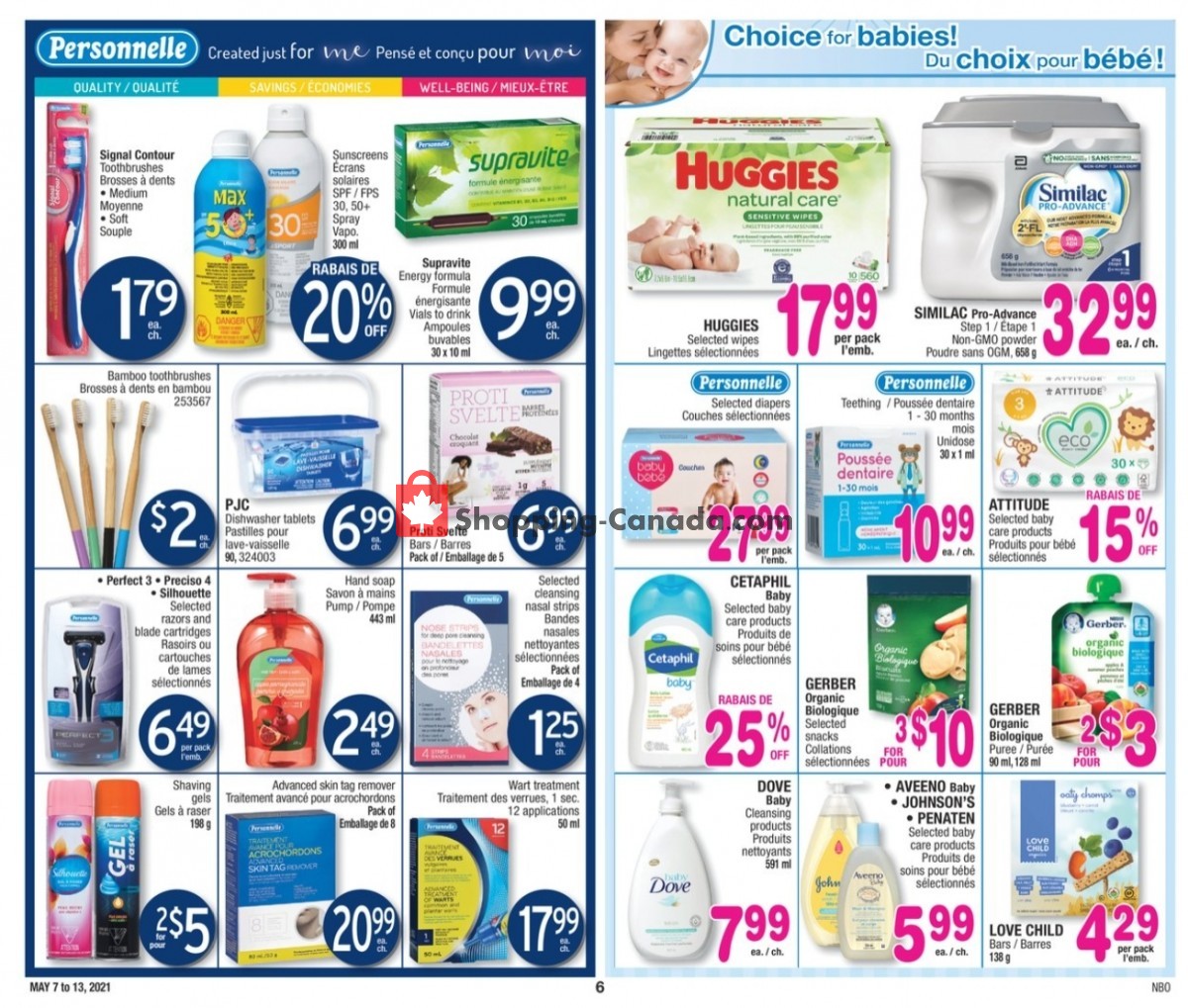 Jean Coutu Pharmacy flyer from Friday May 7, 2021 to Thursday May 13, 2021 - page 4