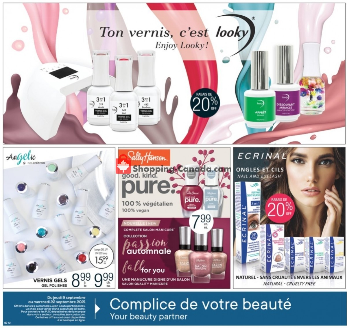 Jean Coutu Pharmacy flyer from Thursday September 9, 2021 to Wednesday September 22, 2021 - page 12