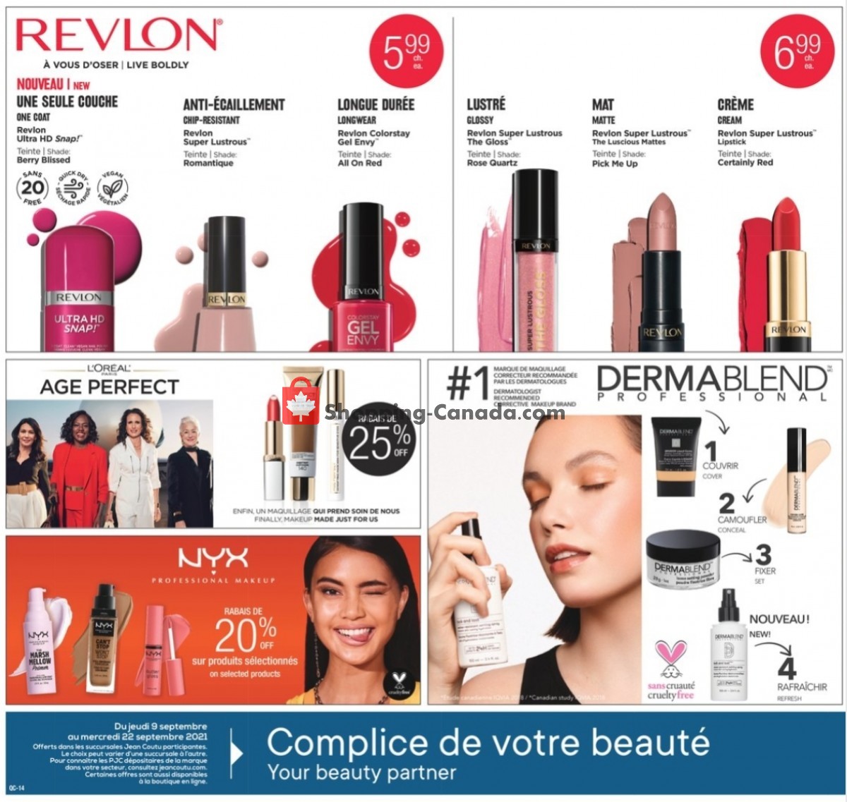 Jean Coutu Pharmacy flyer from Thursday September 9, 2021 to Wednesday September 22, 2021 - page 14