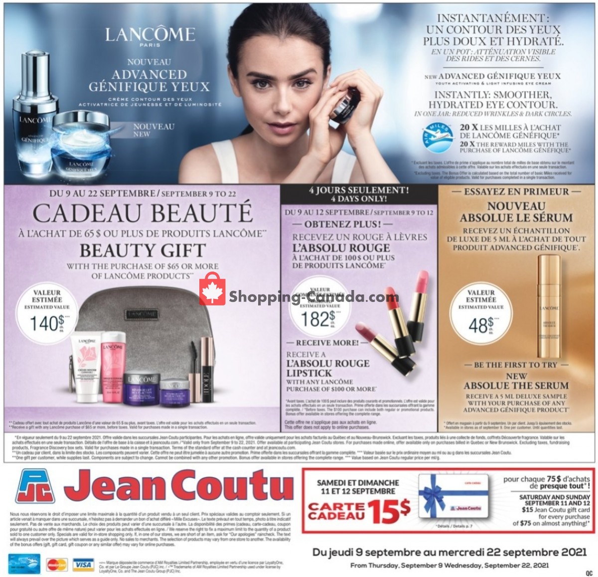 Jean Coutu Pharmacy flyer from Thursday September 9, 2021 to Wednesday September 22, 2021 - page 16