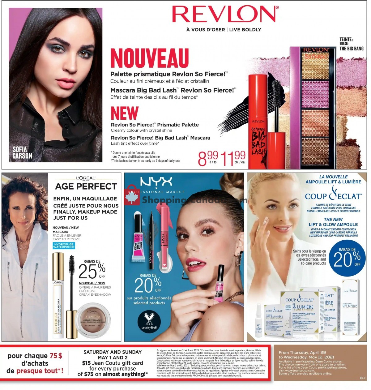 Jean Coutu Pharmacy flyer from Thursday April 29, 2021 to Wednesday May 12, 2021 - page 3