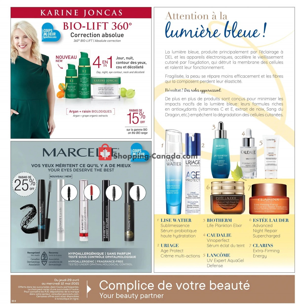 Jean Coutu Pharmacy flyer from Thursday April 29, 2021 to Wednesday May 12, 2021 - page 6