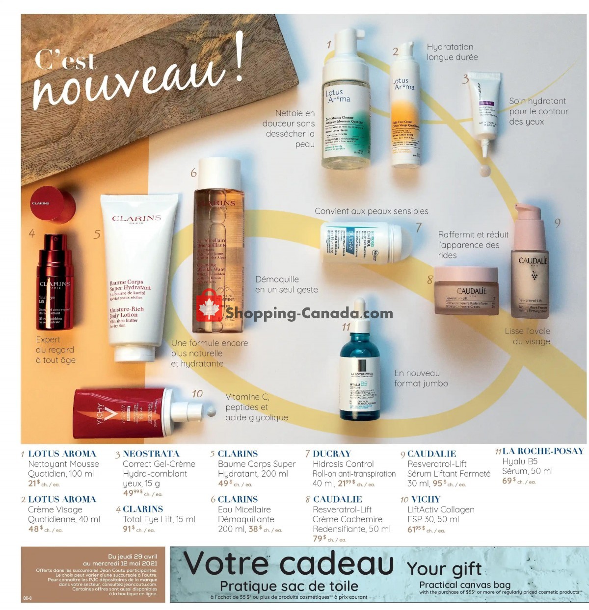 Jean Coutu Pharmacy flyer from Thursday April 29, 2021 to Wednesday May 12, 2021 - page 8
