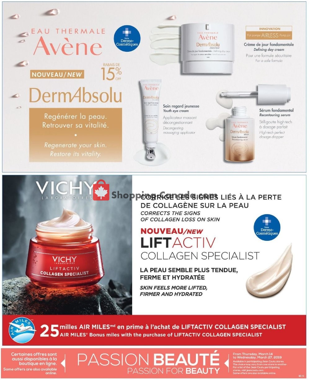 Jean Coutu Pharmacy flyer from Thursday March 14, 2019 to Wednesday March 27, 2019 - page 13