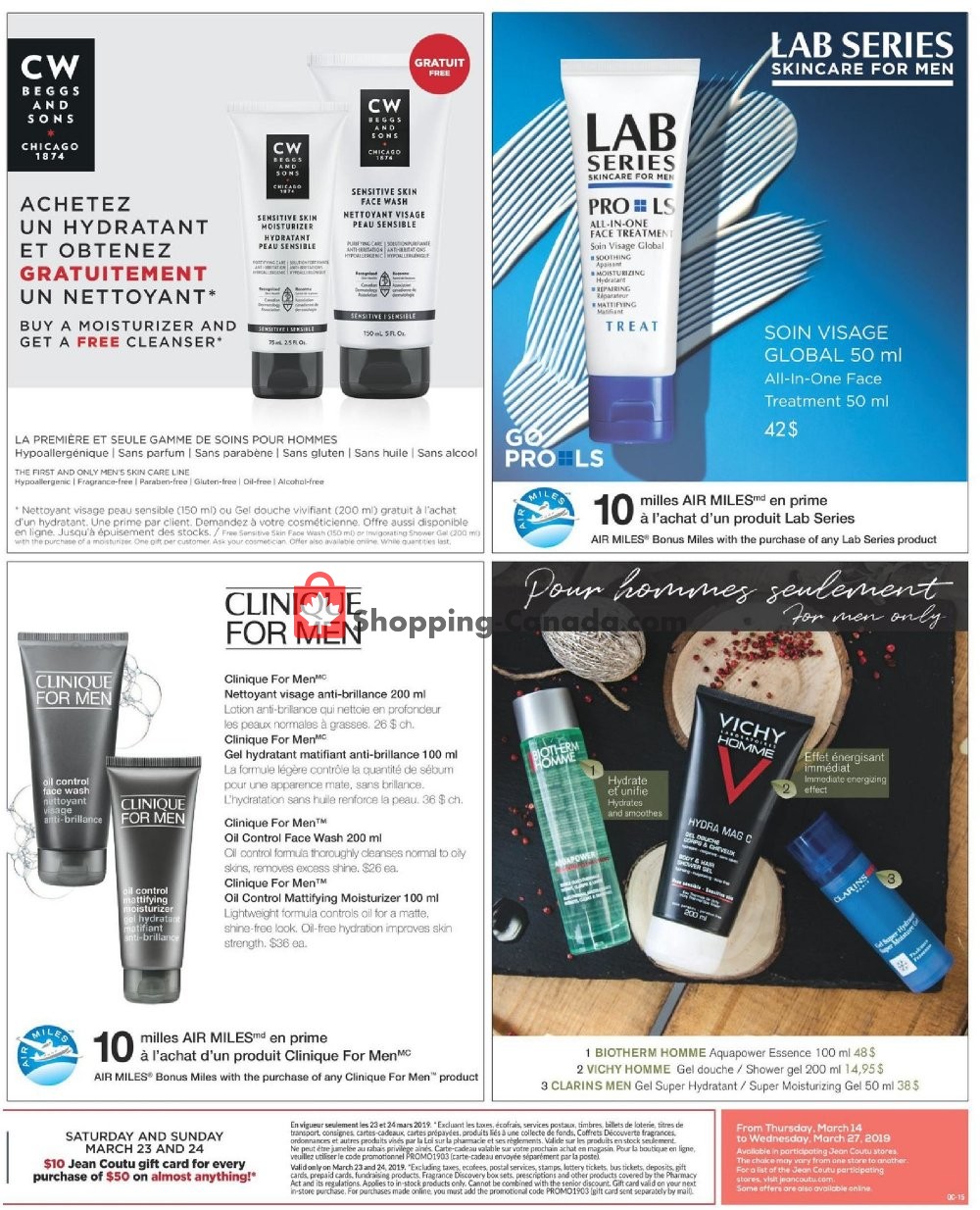 Jean Coutu Pharmacy flyer from Thursday March 14, 2019 to Wednesday March 27, 2019 - page 15