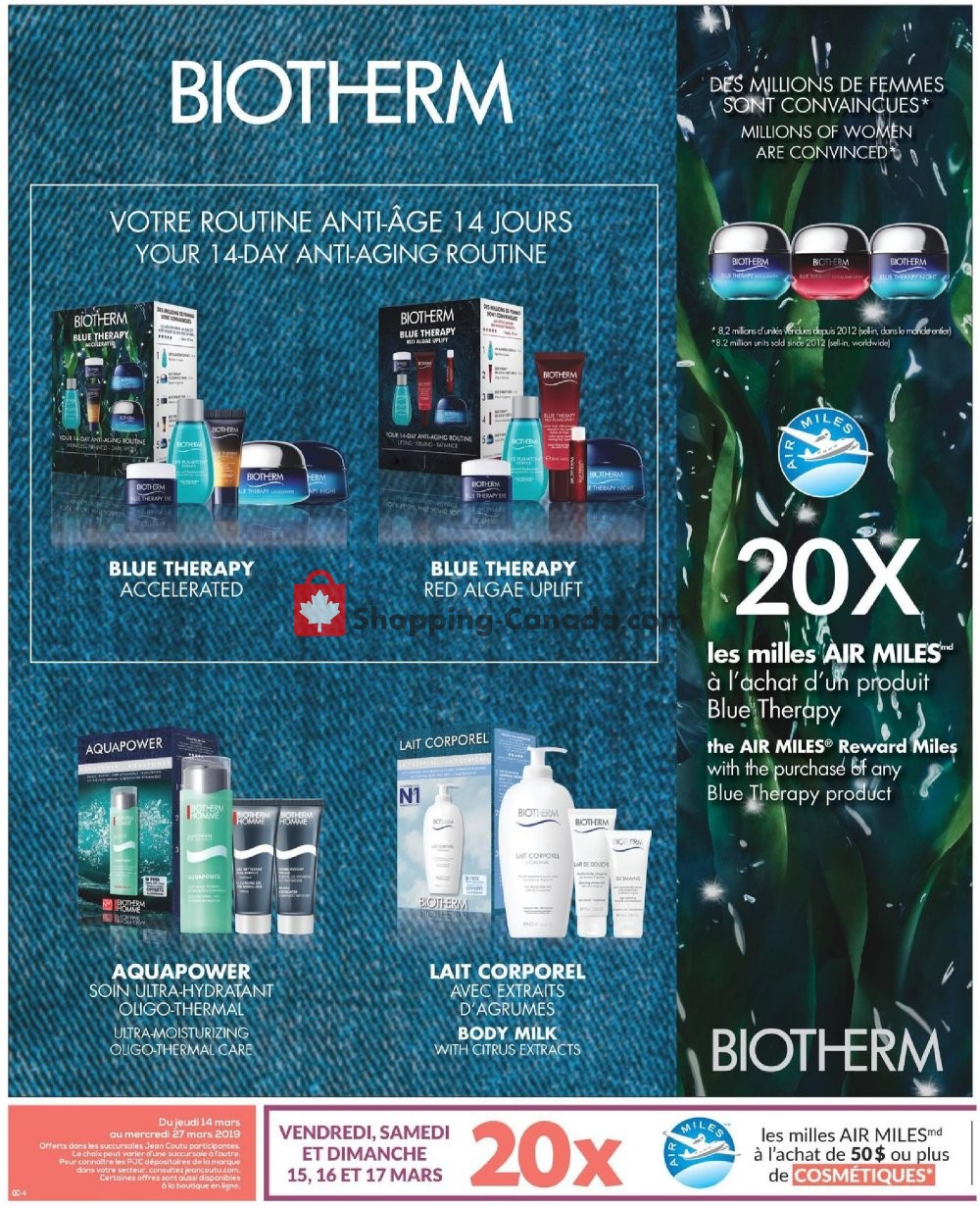 Jean Coutu Pharmacy flyer from Thursday March 14, 2019 to Wednesday March 27, 2019 - page 4