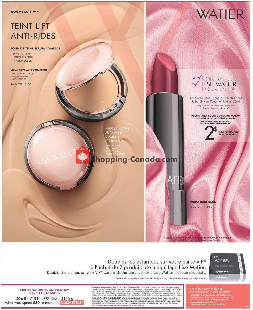 Jean Coutu Pharmacy flyer from Thursday March 14, 2019 to Wednesday March 27, 2019 - page 5
