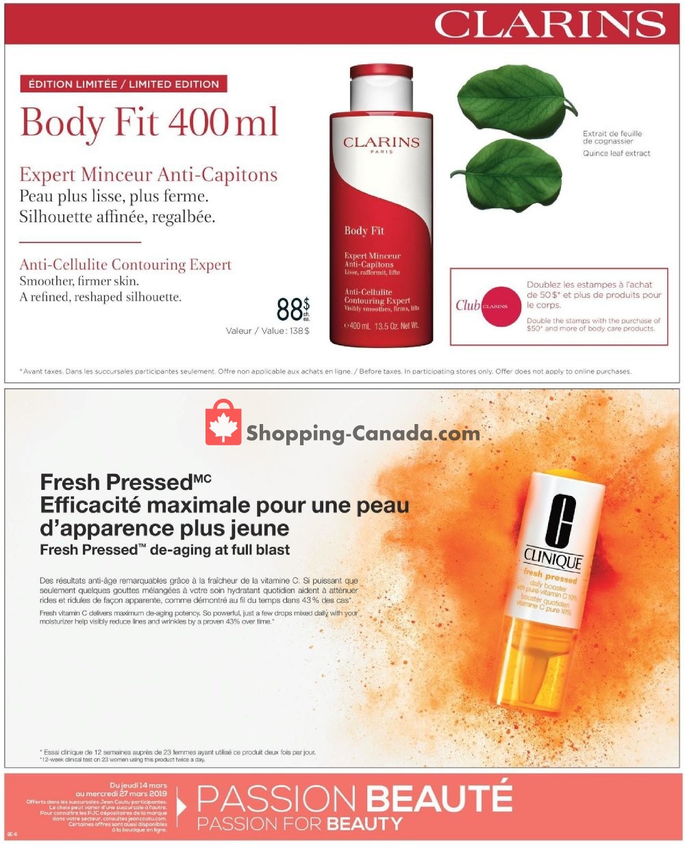 Jean Coutu Pharmacy flyer from Thursday March 14, 2019 to Wednesday March 27, 2019 - page 6