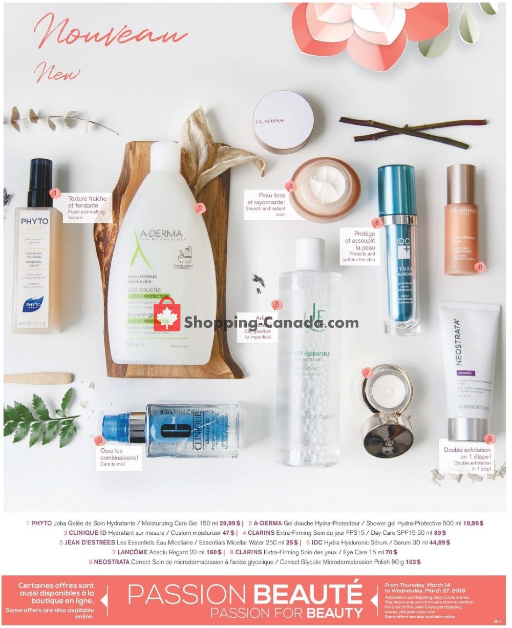 Jean Coutu Pharmacy flyer from Thursday March 14, 2019 to Wednesday March 27, 2019 - page 7