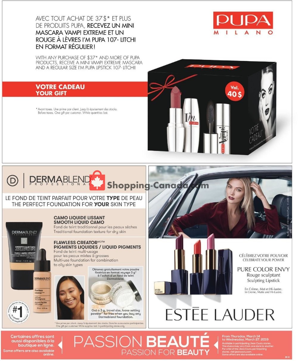 Jean Coutu Pharmacy flyer from Thursday March 14, 2019 to Wednesday March 27, 2019 - page 9