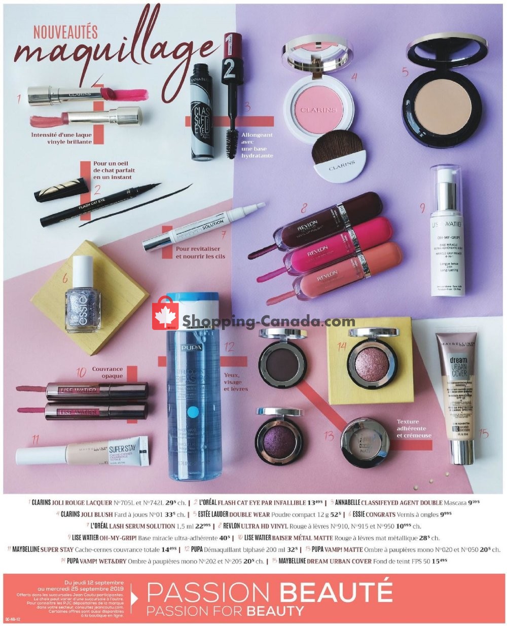 Jean Coutu Pharmacy flyer from Thursday September 12, 2019 to Wednesday September 25, 2019 - page 12