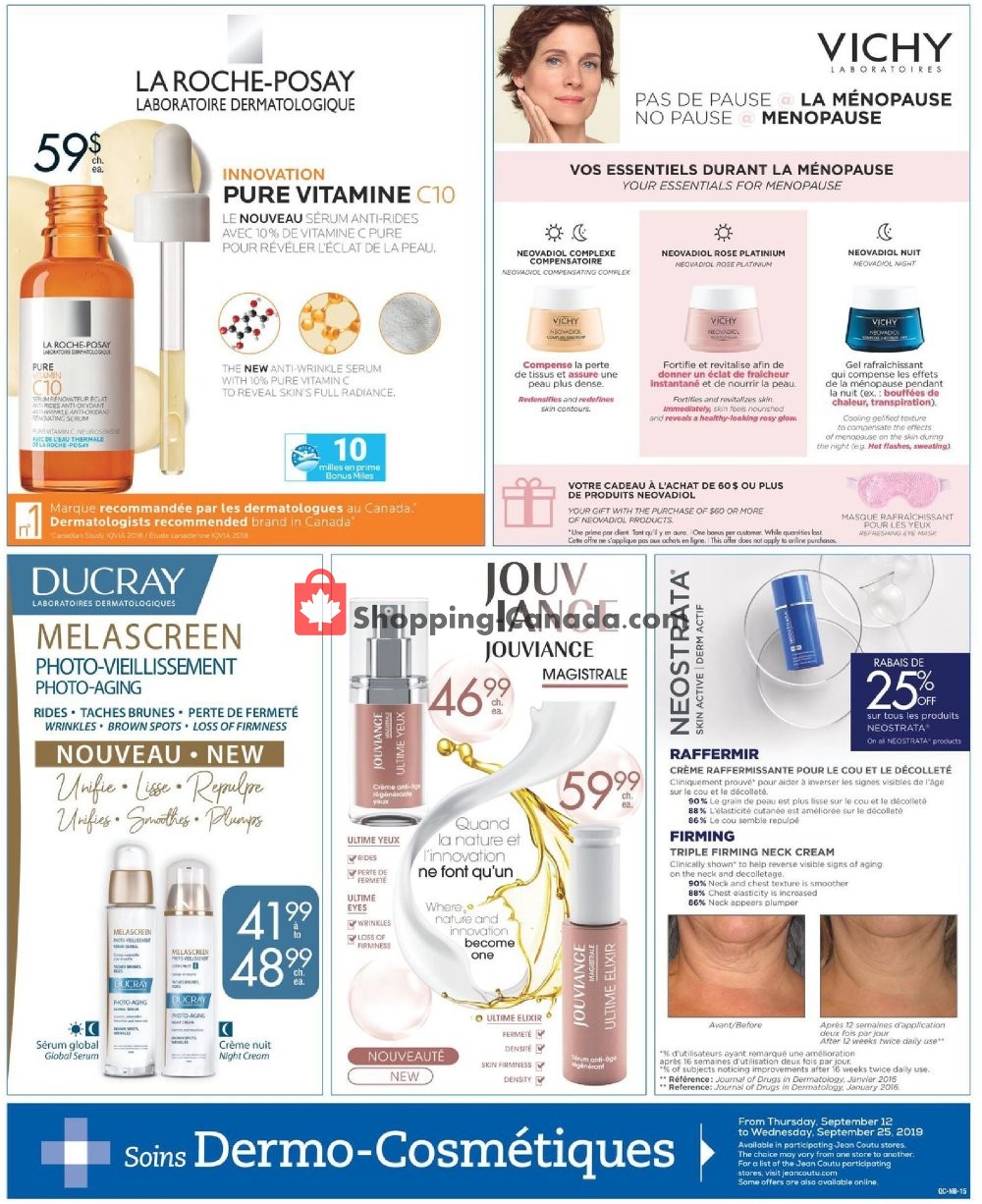 Jean Coutu Pharmacy flyer from Thursday September 12, 2019 to Wednesday September 25, 2019 - page 15